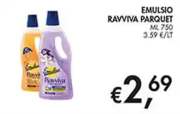 Maxi Coal Emulsio ravviva parquet offerta