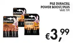 Maxi Coal Pile Duracell Power Boost/Plus offerta