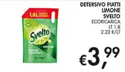 Maxi Coal Detersivo piatti limone Svelto offerta