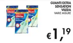 Maxi Coal Guanti extra sensation Vileda offerta