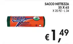 Maxi Coal Sacco nettezza offerta