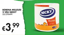 Maxi Coal Bobina milleusi 2 veli Nicky offerta