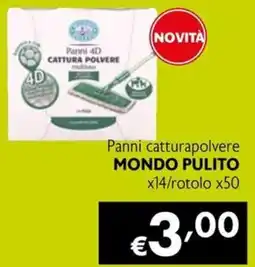Maxi Family Panni catturapolvere Mondo Pulito offerta