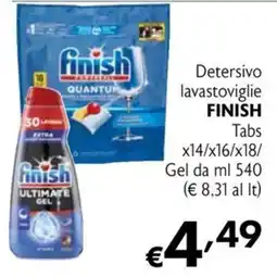 Maxi Family Detersivo lavastoviglie FINISH Tabs offerta