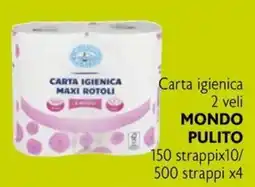 Maxi Family Carta igienica Maxi Rotoli Mondo Pulito offerta