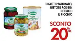 Maxi Coal Crauti naturale / Bietole rosse / Cetrioli il picchio offerta