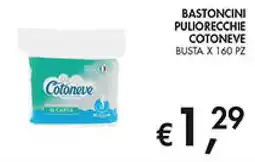 Maxi Coal Bastoncini puliorecchie cotoneve offerta