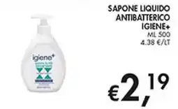 Maxi Coal Sapone liquido antibatterico Igiena+ offerta