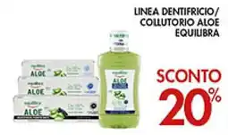 Maxi Coal Dentifricio/ Collutorio Aloe Equilibra offerta
