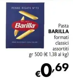 Maxi Family Pasta Barilla formati classici assortiti offerta