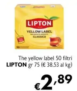 Maxi Family Lipton yellow label classic offerta