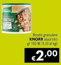 Maxi Family Brodo granulare vegetale Knorr offerta