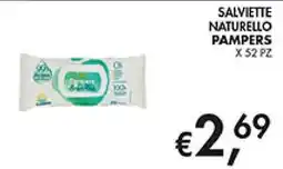 Maxi Coal Salviette Naturello Pampers offerta