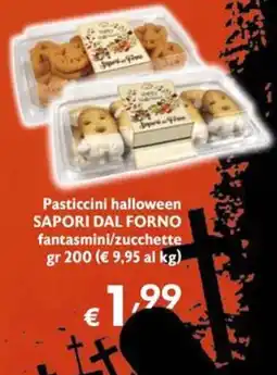 Eurospesa Pasticcini halloween Saporidel Forno offerta