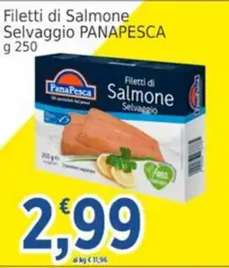 Market Ingross Filetti di Salmone Selvaggio PANAPESCA offerta