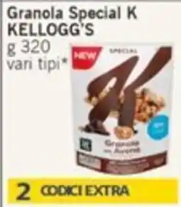 Market Ingross Granola Special K Kellogg's offerta
