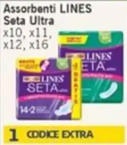 Market Ingross Assorbenti Lines Seta Ultra offerta