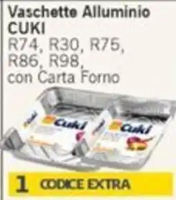 Market Ingross Vaschette Alluminio CUKI offerta