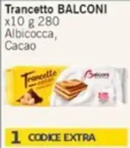 Market Ingross Trancetto BALCONI offerta