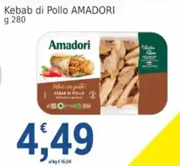 Market Ingross Kebab di Pollo Amadori offerta