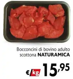 Maxi Family Bocconcini di bovino adulto scottona NATURAMICA offerta