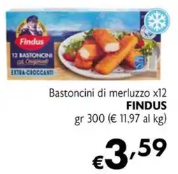 Maxi Family Bastoncini di merluzzo Findus offerta