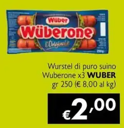 Maxi Family Wursterone l'Originale WUBER offerta