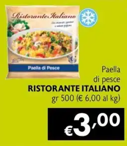 Maxi Family Paella di pesce Ristorante Italiano offerta