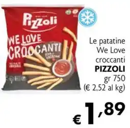 Maxi Family We Love croccanti Pizzoli offerta