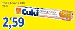 Market Ingross Carta forno Cuki offerta
