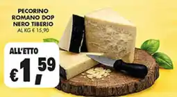 Maxi Coal Pecorino Romano DOP Nero Tiberio offerta