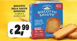 Maxi Coal Biscotto della salute Monviso offerta