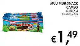 Maxi Coal Muu Muu snack cameo offerta