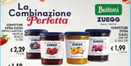 Maxi Coal Confitture extra zucchero Zuegg offerta