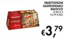 Maxi Coal Panettoncini gastronomici Balocco offerta