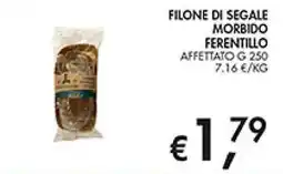 Maxi Coal Filone di segale morbido Ferentillo offerta