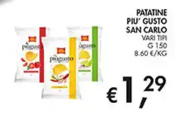 Maxi Coal Patatine piu' gusto San Carlo offerta
