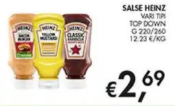 Maxi Coal Salse Heinz vari tipi offerta