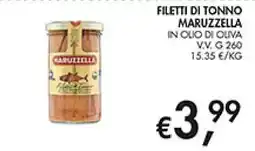 Maxi Coal Filetti di tonno maruzzella offerta