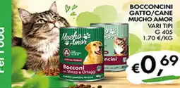 Maxi Coal Bocconcini Gatto/Cane Mucho Amor offerta