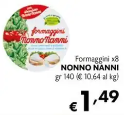 Eurospesa Formaggini Nonno Nanni offerta