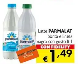 Eurospesa Latte Parmalat bontà e linea/magro con gusto offerta