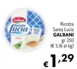 Eurospesa Ricotta Santa Lucia Galbani offerta