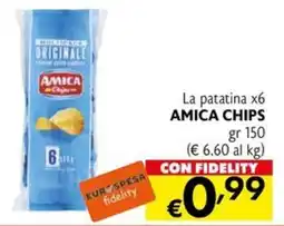 Eurospesa La patatina AMICA CHIPS offerta