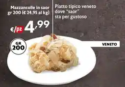 Eurospesa Mazzancolle in saor offerta