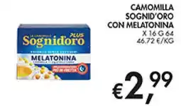 Maxi Coal Camomilla Sognid'oro con melatonina offerta