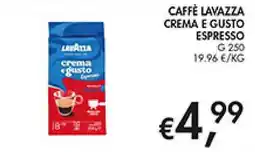 Maxi Coal Caffè Lavazza Crema e Gusto Espresso offerta