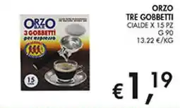 Maxi Coal Orzo bar 3 gobbetti per espresso offerta