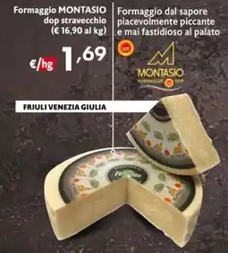 Eurospesa Formaggio MONTASIO dop stravecchio offerta