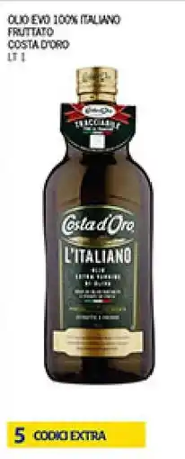 Maxi Coal Olio Evo 100% Italiano Fruttato Costa d'Oro offerta